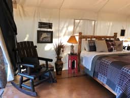 Pet Friendly Wild West  Luxury Glamping tent