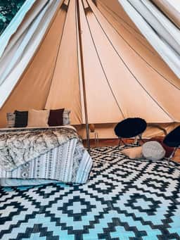 Poppy boho tent
