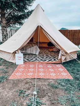 Poppy boho tent