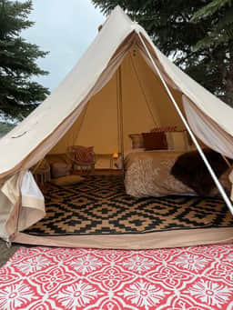 The Aspen Boho Glamping tent