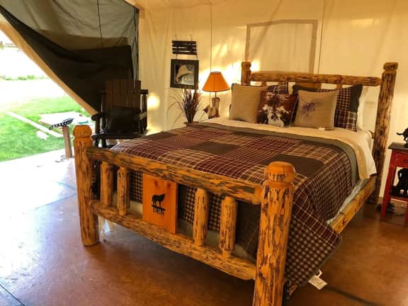 Pet Friendly Wild West  Luxury Glamping tent
