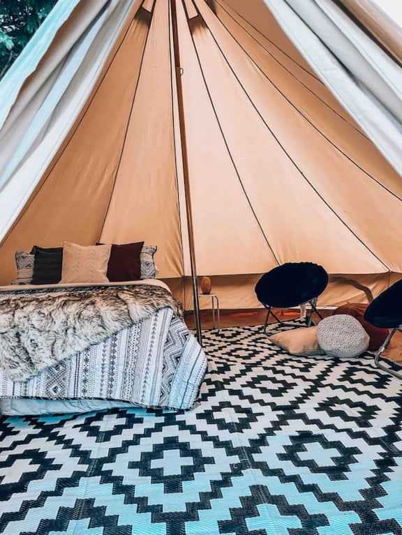 Poppy boho tent
