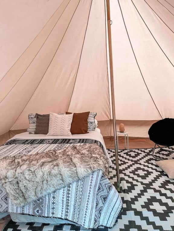 Poppy boho tent