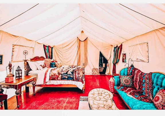 Arabian nights Luxury suite, Glamping tent